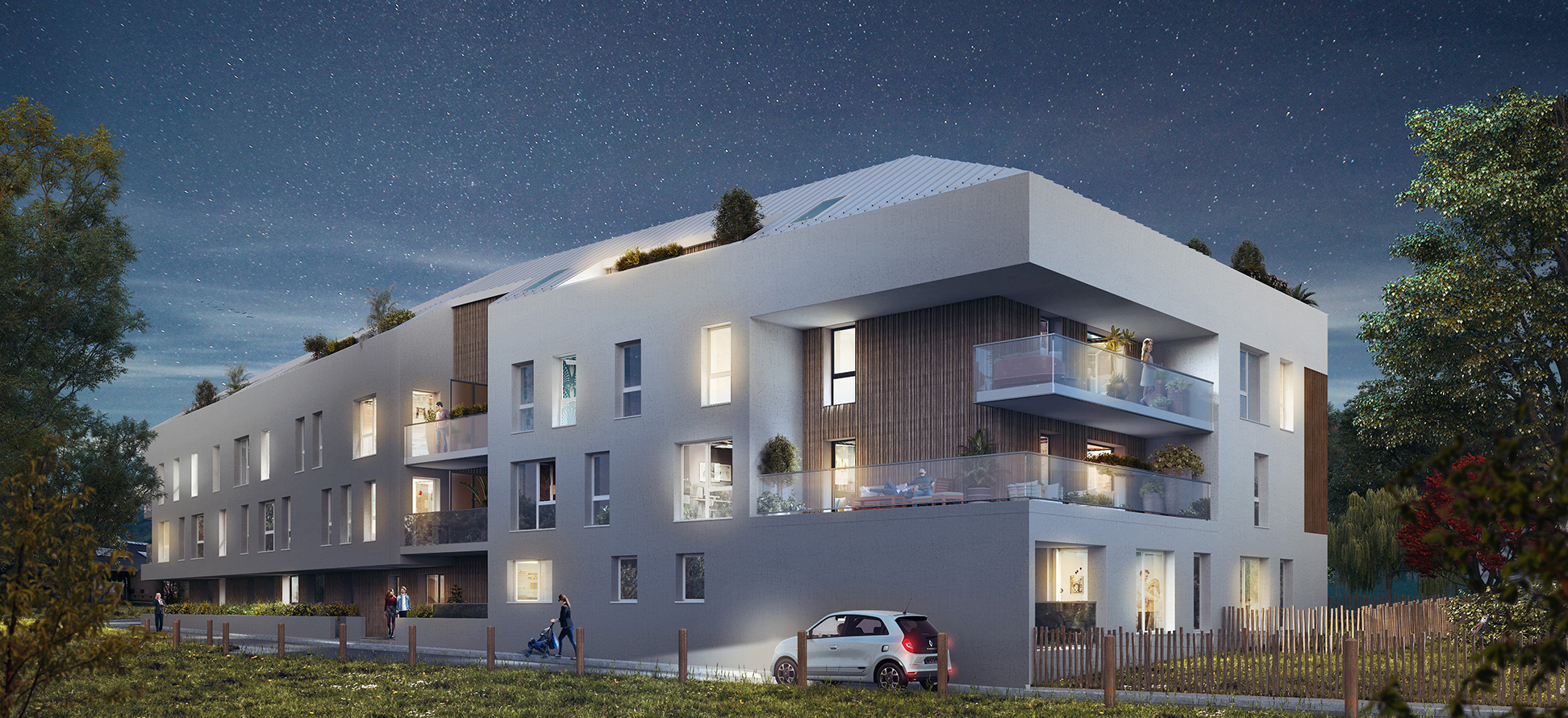 Appartements neufs à Mont-Saint-Aignan Village